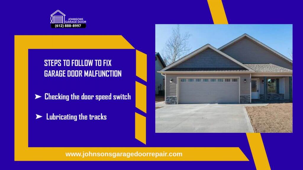 Steps That Professional Follow To Fix A Slow Opening Garage