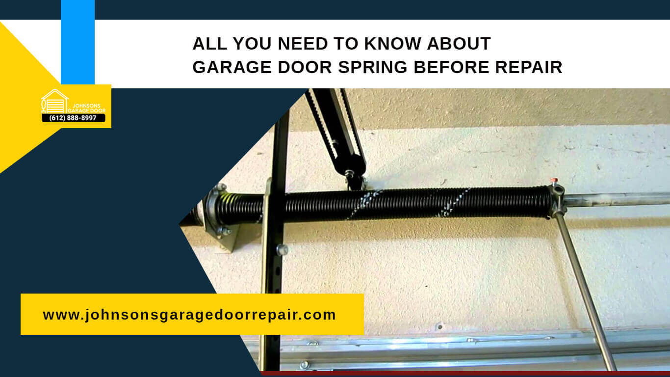 Unique Garage Door Spring Gone Wrong with Electrical Design