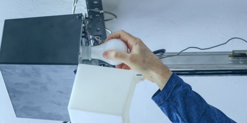 Do the LED Lights in Your Garage Disrupt the Garage Door Opener - Johnson’s Garage Door Repair