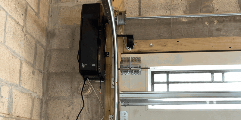 side mount garage door opener - Johnsons Mobile Garage Door Repair